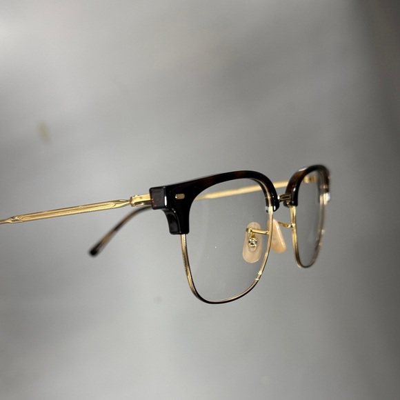 Ray-Ban Tortoise and Gold Men's Glasses rb 7216 new clubmaster - Picture 4 of 4